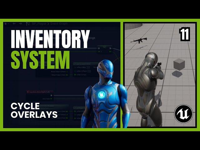 UE5 - Inventory System: Cycle Items & Overlay Animations (11)