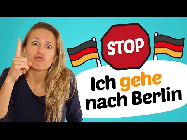 STOP making these 10 COMMON GERMAN MISTAKES 