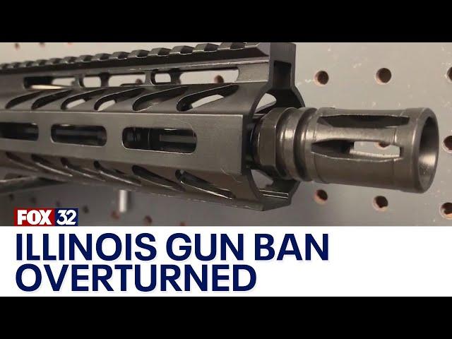 Federal judge overturns Illinois gun ban, citing Second Amendment