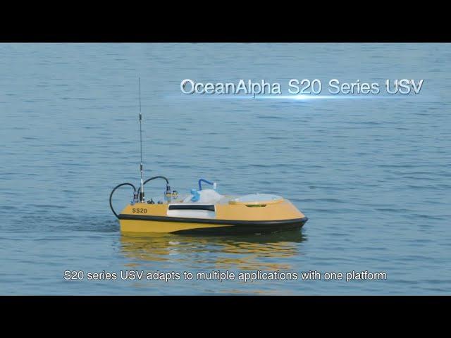 OceanAlpha S20 Series Small Unmanned Surface Vehicle, One Platform, Multiple Applications