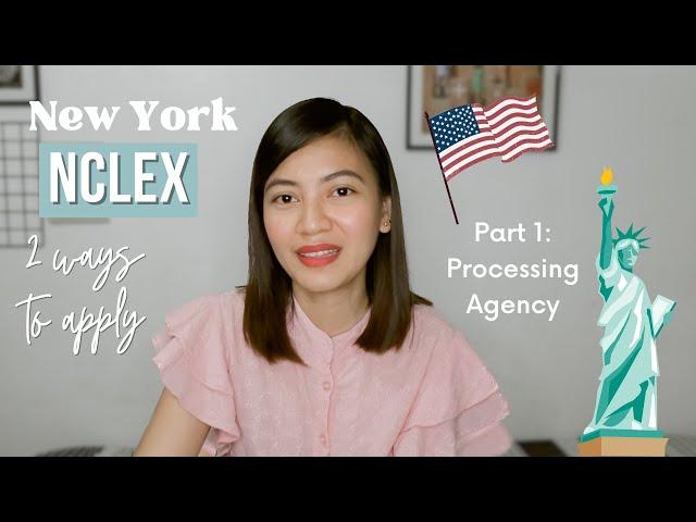 Easiest Way to apply for NCLEX - NYSED  | Part 1: Processing Agency