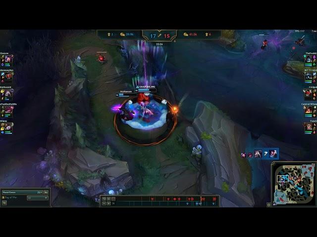 Swain Guide, Examples  Use W to stop backs, Q flash to kill