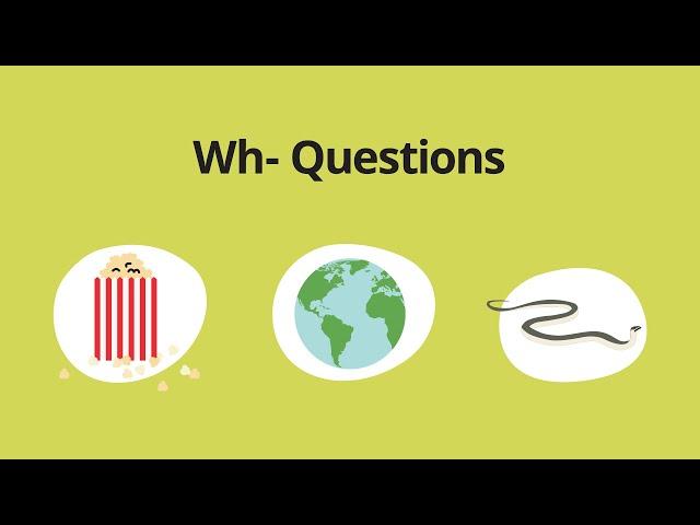 Wh- Questions – English Grammar Lessons