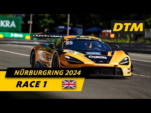 Re-Live Race 1 | A wet race on the Nürburgring | DTM 2024