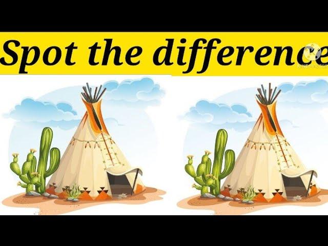 Best Spot the difference puzzle | Spot the difference for Genius | Brainy World