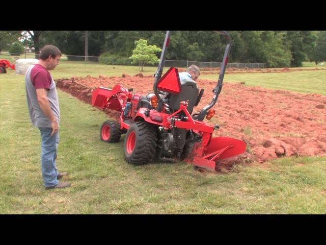 How To Plow With A Subcompact/Kubota BX Tractor