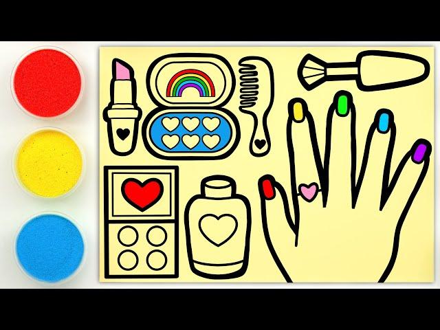 Sand painting Makeup beauty + more Children's Videos for Kids