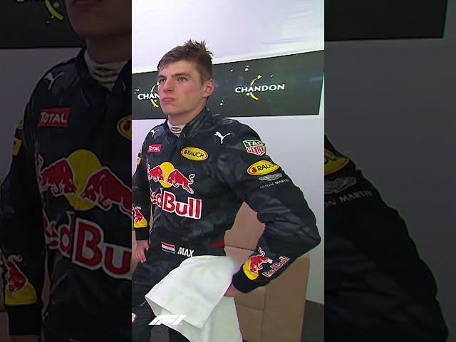 When Seb Kicked Max Off The Podium  #Shorts