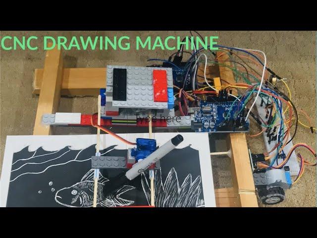 HOW TO MAKE AN ARDUINO CNC DRAWING MACHINE AT HOME