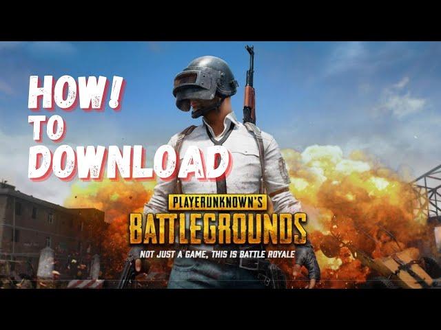 How To Download PUBG On PC/Laptop - Install Steam