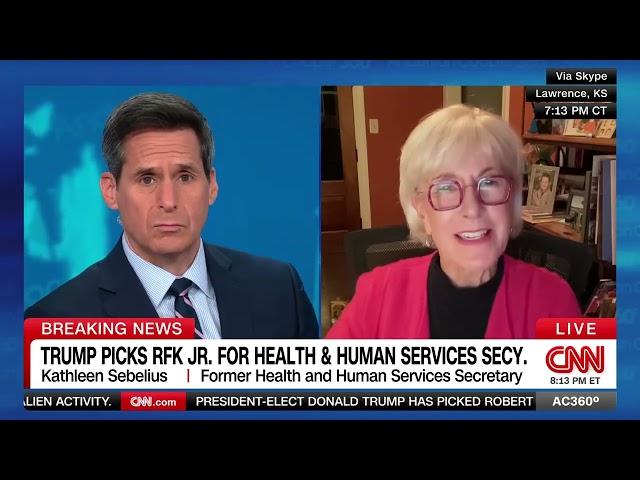 'Terrifying': Ex-HHS head discusses Trump's pick on CNN