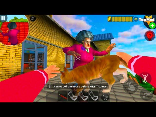 Scary Teacher 3D - Chapter Update Tani On A Rescue Cat Mission - Bear Traps Troll Miss T Episode