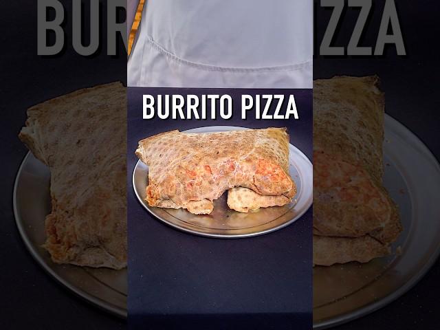 Burrito Pizza w/ @yoeats23  #shorts