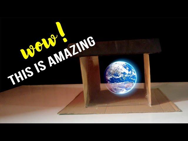 How to make 3d Hologram Box Screen | 3d Hologram Transparent Projector