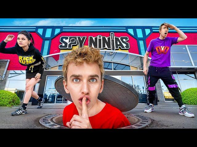 SNEAKING into Chad Wild Clay SPY NINJAS Theme Park!!