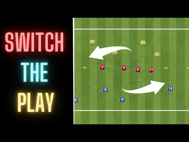 Switch The Play | Possession 4 vs. 2 | Football/Soccer