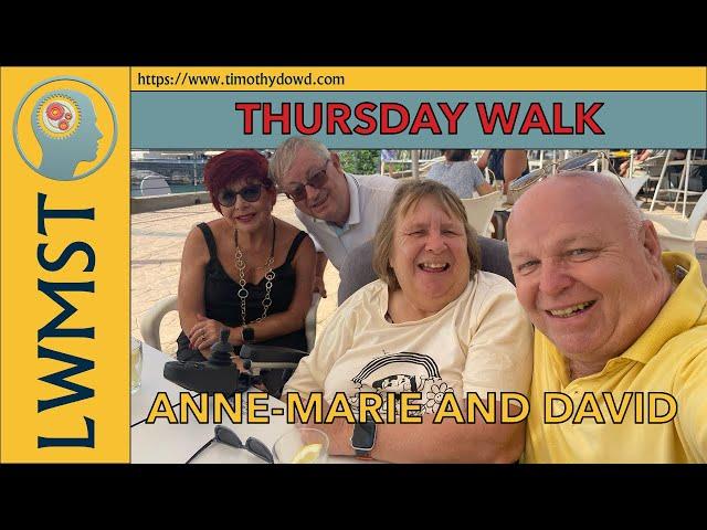 THURSDAY WALK AND MEETUP WITH ANNE-MARIE AND DAVID ON LAS VISTAS, TENERIFE