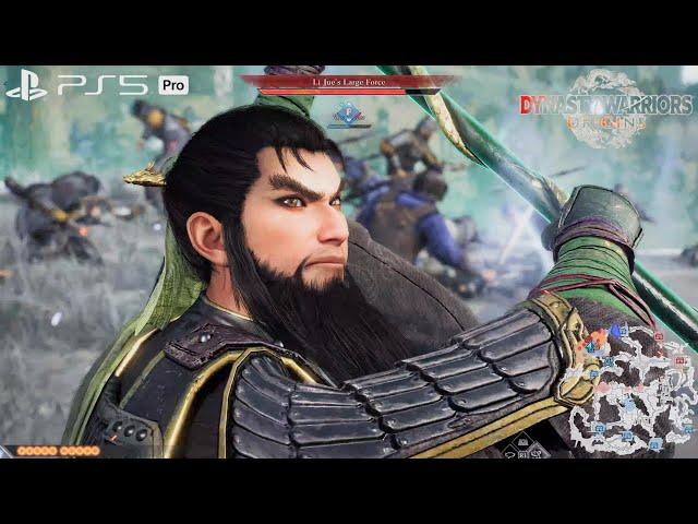 Dynasty Warriors Origins Demo: Companion as Guan Yu & Rage Mode attack [PS5Pro]