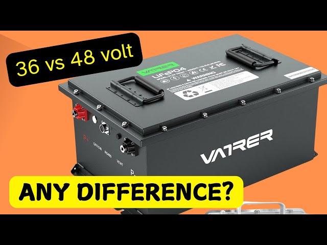 36v to 48v EZGO Golf Cart Conversion - What You NEED To Know For Success   #vatrer #vatrerpower  #ad