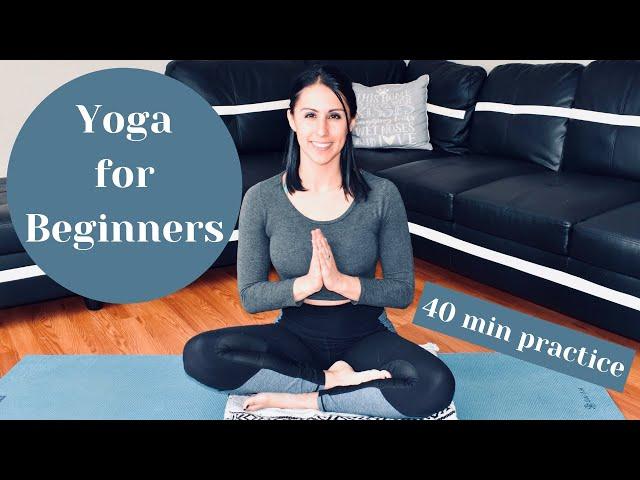 YOGA FOR A TOTAL BEGINNER - 40 minutes