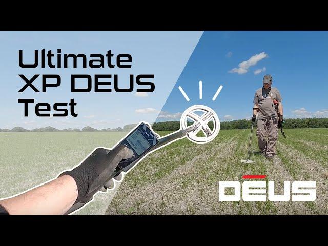 XP Deus the ultimate metal detector test