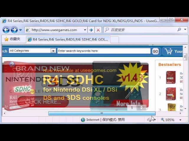 Buy R4i SDHC Card Nintendo Dsi