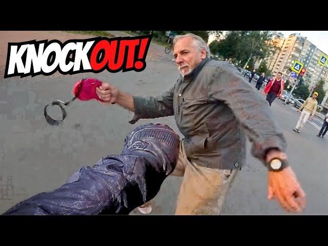 WHEN BIKERS FIGHT BACK Against Madness You Wouldn’t Believe If Not Filmed! #12