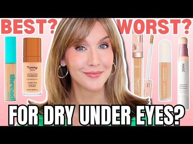 5 BEST & WORST New Concealers for Dark Circles & Mature, Dry Under Eyes | 2024