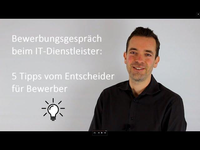 Bewerbungsgespräch beim IT-Dienstleister: 5 Tipps vom Entscheider | hagel IT-Services Hamburg