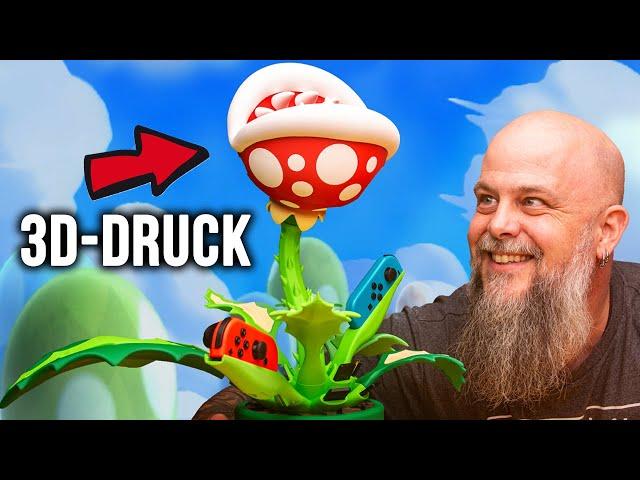 ️ 3D-Druck trifft Nintendo! Bau dir das epische Piranha Plant Switch Dock 