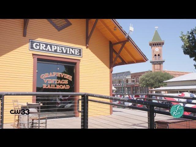 Take a 1920s-era train ride through Grapevine aboard the Grapevine Vintage Railroad