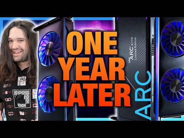 ONE YEAR LATER: Intel Arc GPU Drivers, Bugs, & Huge Improvements