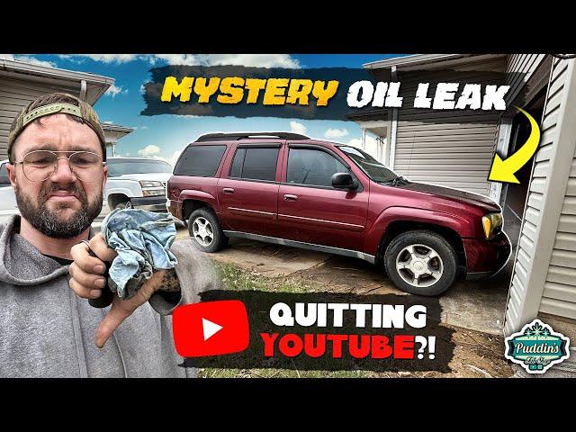 YouTube Scare?! Can we fix this oil leak?!?