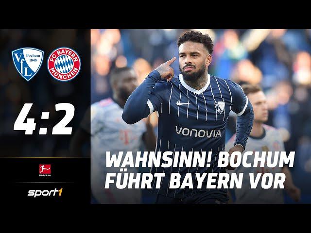 Bochum – Bayern 4:2 | Highlights Bundesliga 22. Spieltag | SPORT1