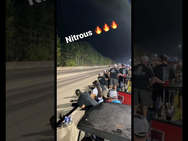 Huge nitrous flames on the top end at Dig or Die! #dragracing #carsofinstagram #cars #car