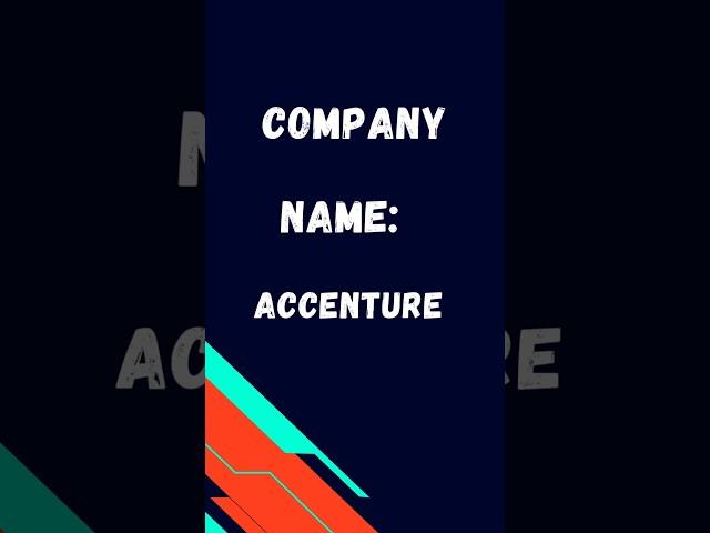 Accenture 2024 recruitment #mnc #mncjobs #mncjobsinhyderabad #mncjobsinchennai