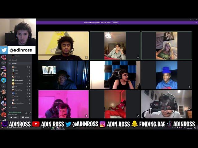 Ricegum, Stable Ronaldo, and Kyree Walker Compete for one Baddie in Adin's E-Date Show!! *Part 2*