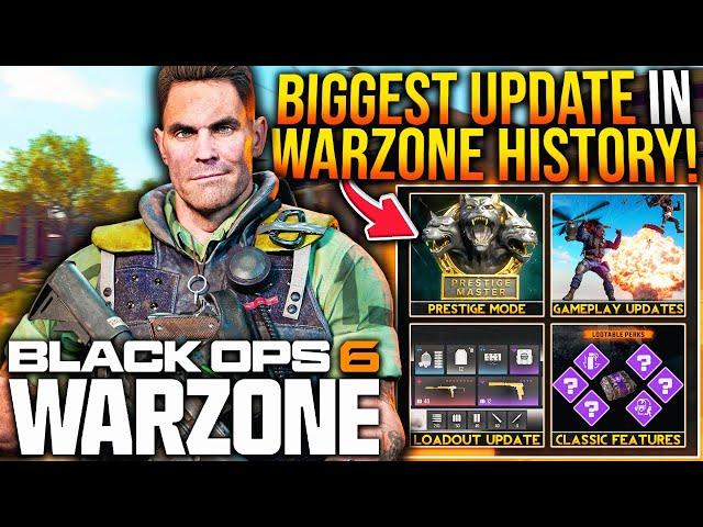 Black Ops 6 WARZONE Is CHANGING EVERYTHING! Huge GAMEPLAY UPDATES, New Features & More (BO6 WARZONE)