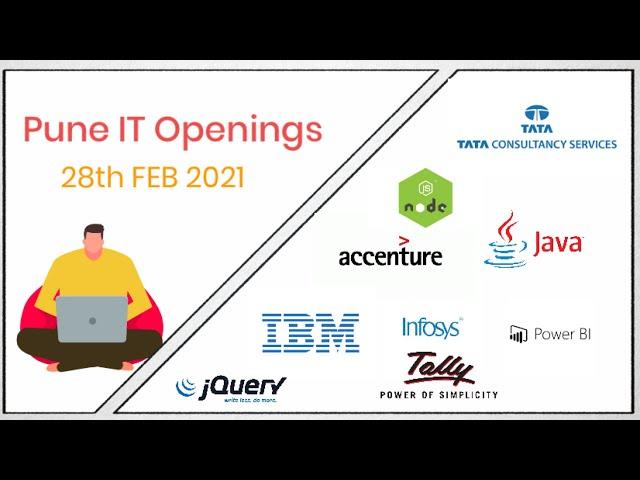 Pune IT Jobs | FRESHER & EXPERIENCE | Top Software Companies| Feb 2021