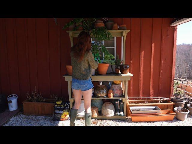 Getting an early start on spring cleaning at the cottage 