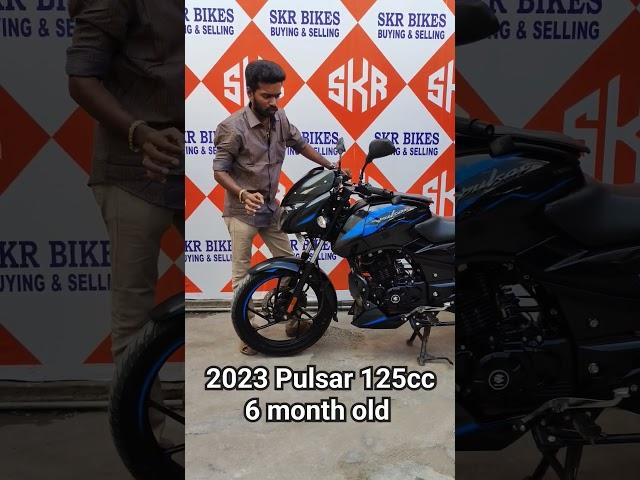 2023( 6month old)pulsar 125cc SKR BIKES MADURAI 7904209463 #bikesales #automobile #skr #skrbikes