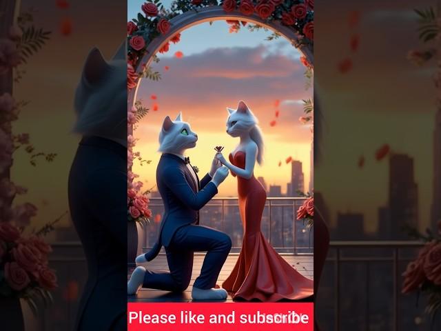 fat cat change herself for husband  cat amination #cat #shortsfeed #ytshorts #kitten #trending