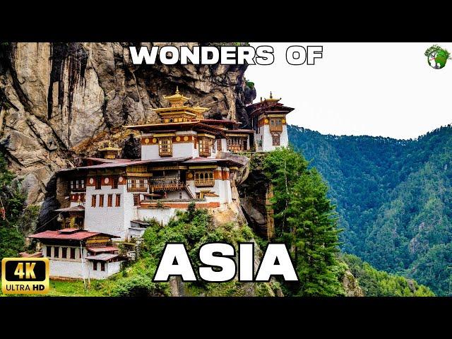 WONDERS OF ASIA  | The Most Incredible Places in ASIA | Travel Guide 4K