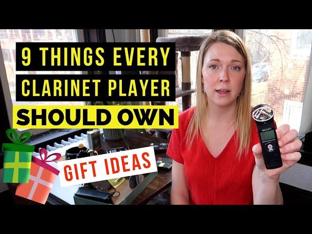 9 FAVORITE Things Every Clarinet Player Should Own | Gift Ideas