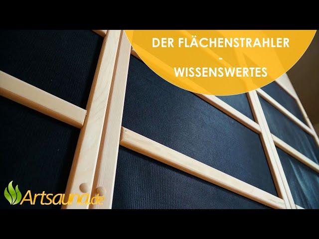 Flächenstrahler – Wissenswertes zur Strahlerart [Informationsvideo] | Artsauna