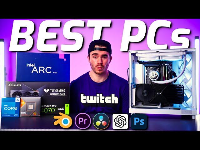 The BEST  PC Builds for Content Creation, Editing, Productivity, and more in 2024!