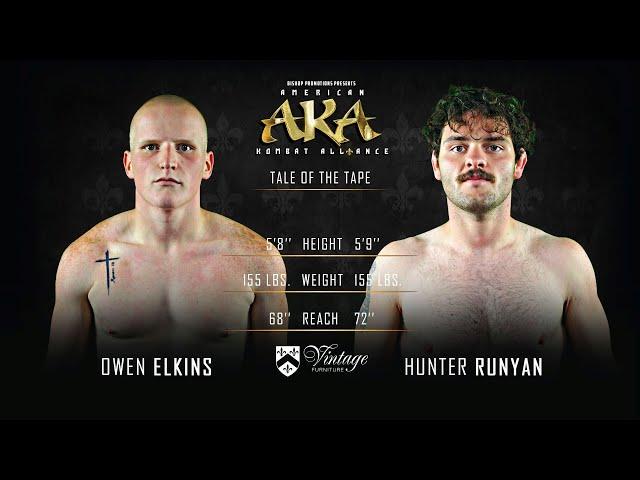 AKA 39 Bout 6 Hunter Runyan vs Owen Elkins