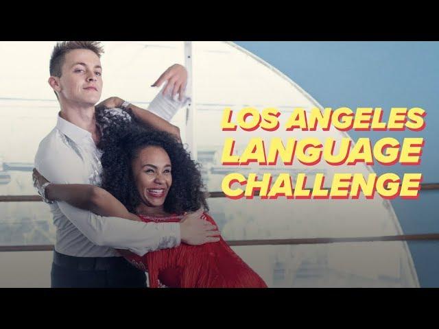 SPEAKING 4 LANGUAGES IN LOS ANGELES (short film) | DamonAndJo