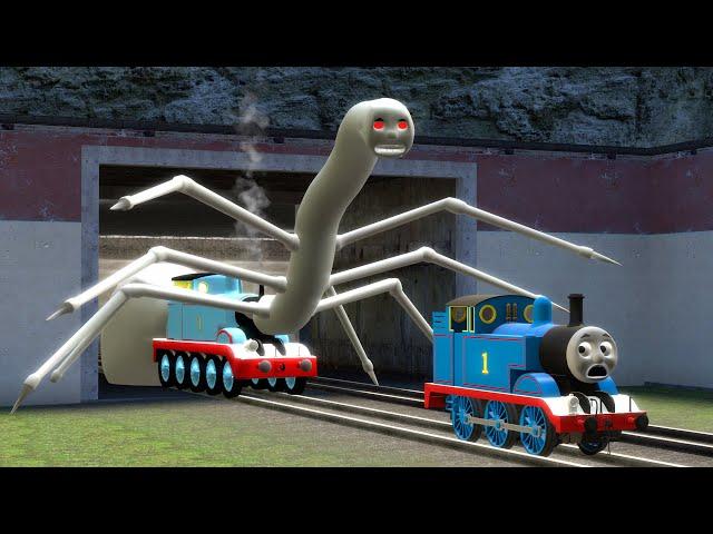 Building a Thomas Train Chased By New Cursed Thomas and Friends,Thomas Train Eater.exe in Garrys Mod