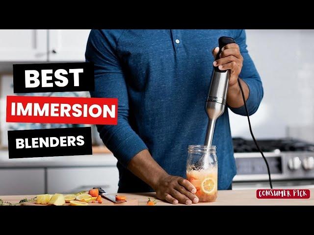 Best Immersion Blenders 2024 - [watch this before buying]